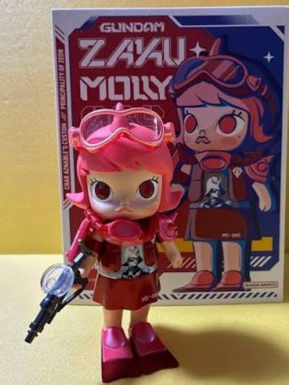 Molly Gundam Zaku Molly MS-06S Zaku II x Molly Figure Anime & Manga